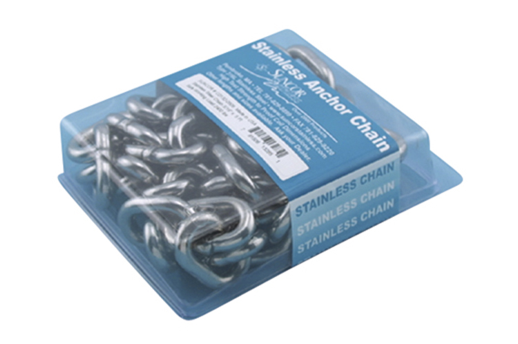 Stainless Steel Marine Chain Pre-Pack, C0132-0 Stainless Steel Marine Chain Pre-Pack, C0132-0
